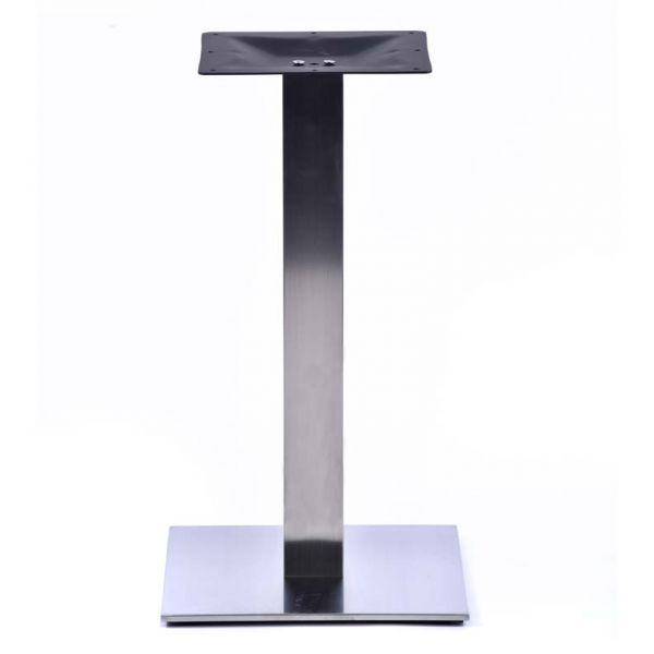 Stainless Steel Square Column Table Base