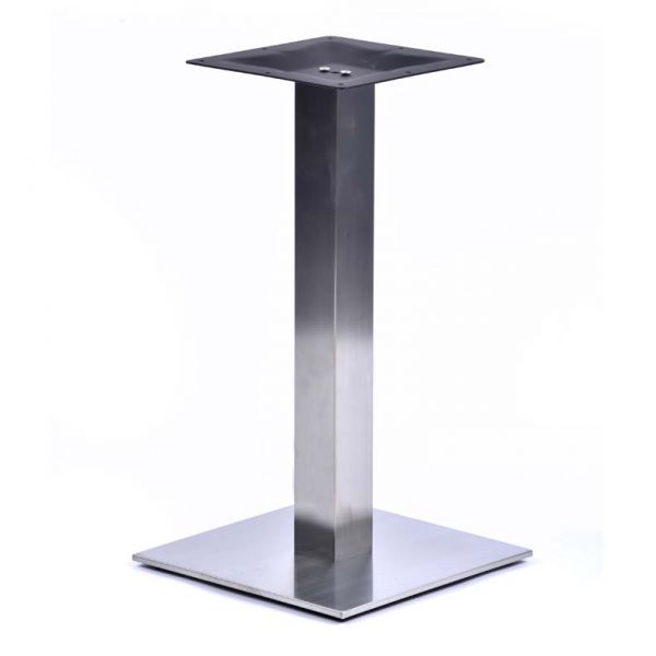 Stainless Steel Square Column Table Base