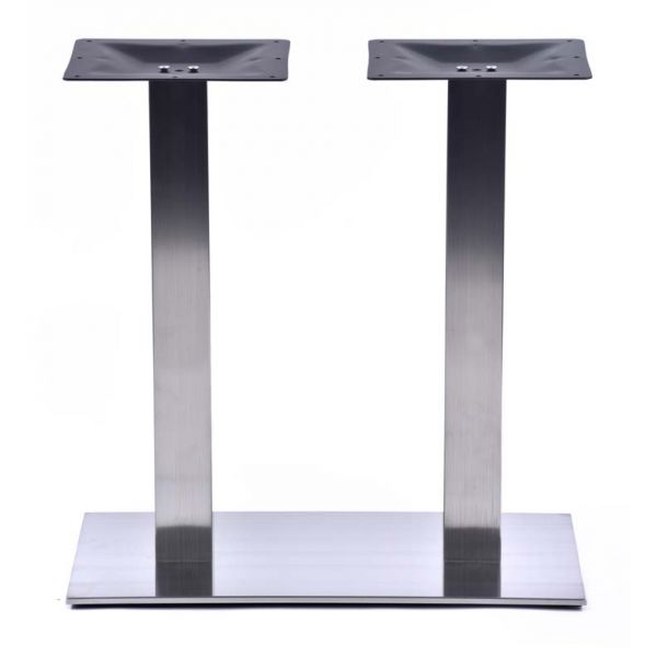 Aluminium Twin Square Column Table Base