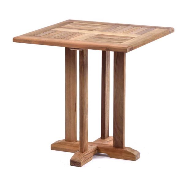 Teak Single Pedestal Base