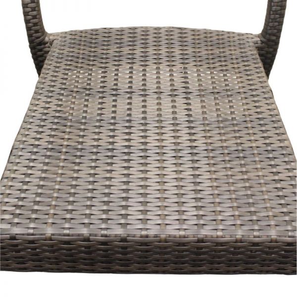 Ascot Rattan Arm Chair - Durable Win-Tech Flat Weave Rattan - Durable & Waterproof