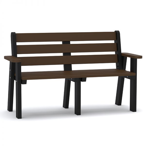 Eco Jasmine Recycled Plastic 150cm 3 Seat Bench