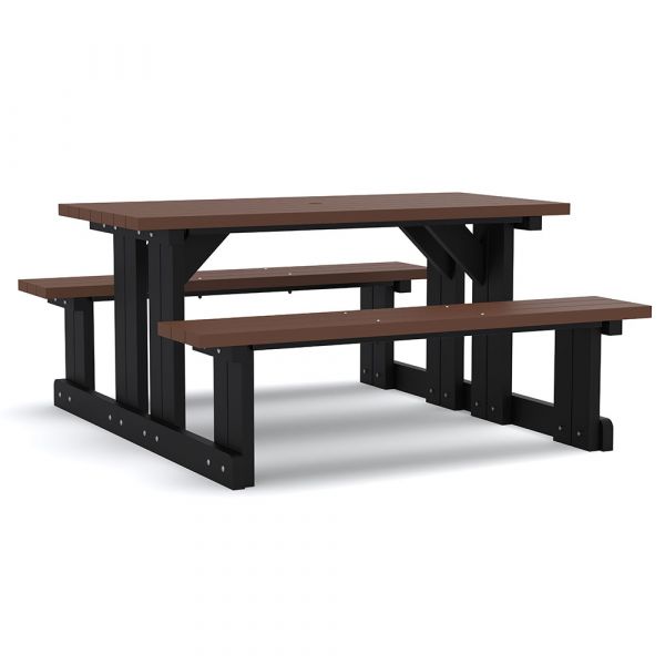 Eco Charlie Walk-In 6 Seat Picnic Table 150cm