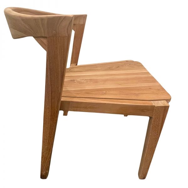 Salton Teak Stacking Dining Chair - Set of 2