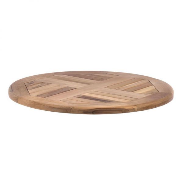 Teak Round Top 70cm