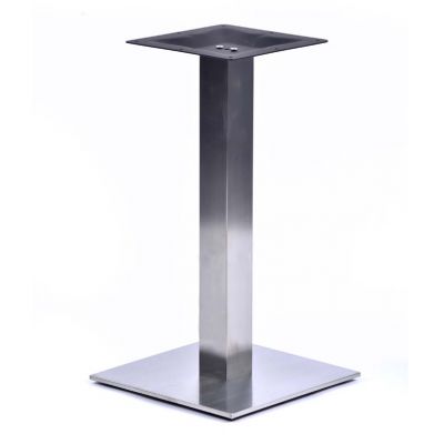 Stainless Steel Square Column Table Base