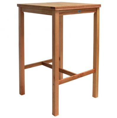 Melton 70x70cm Square Hardwood Bar Table