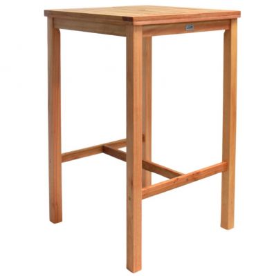 Melton 70x70cm Square Hardwood Bar Table