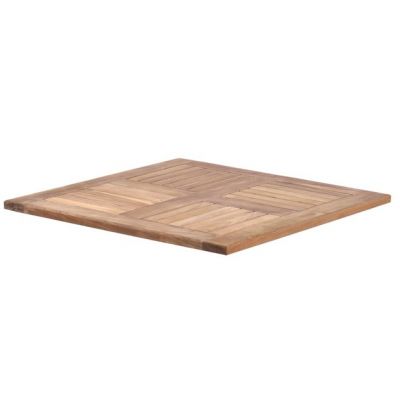 Teak Square Top 80cm