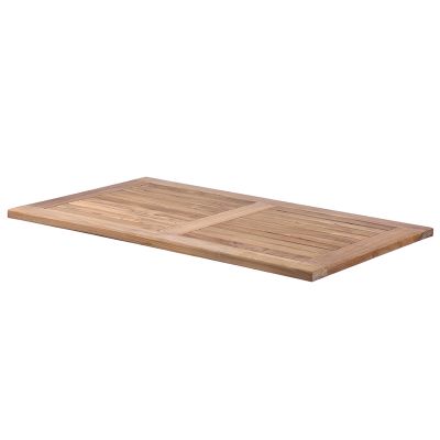 Teak Rectangle Table Top 110 x 70cm