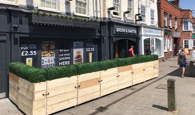 Case Study – Outdoor Enclosed Smoking Area